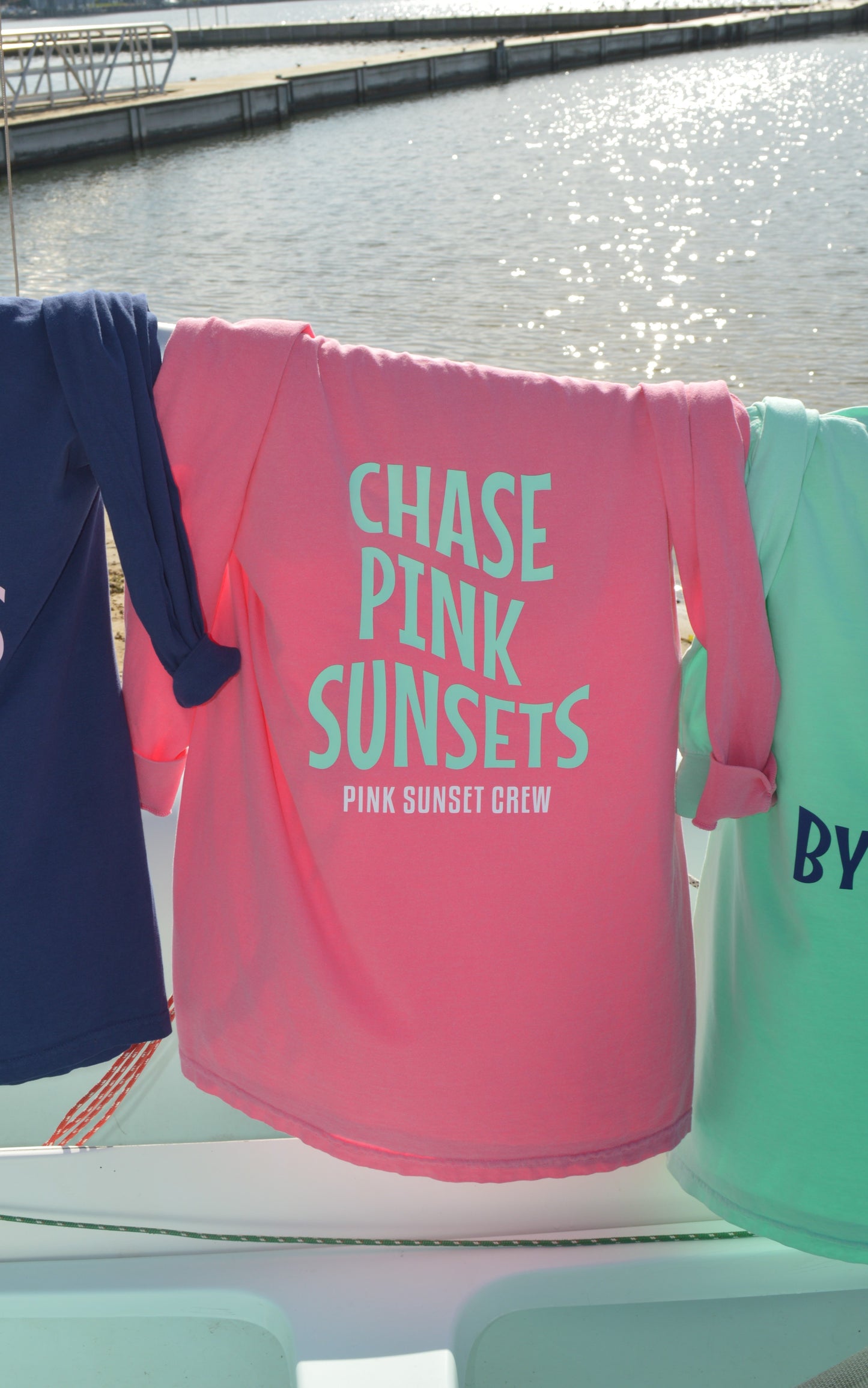 CHASE PINK SUNSETS TEE