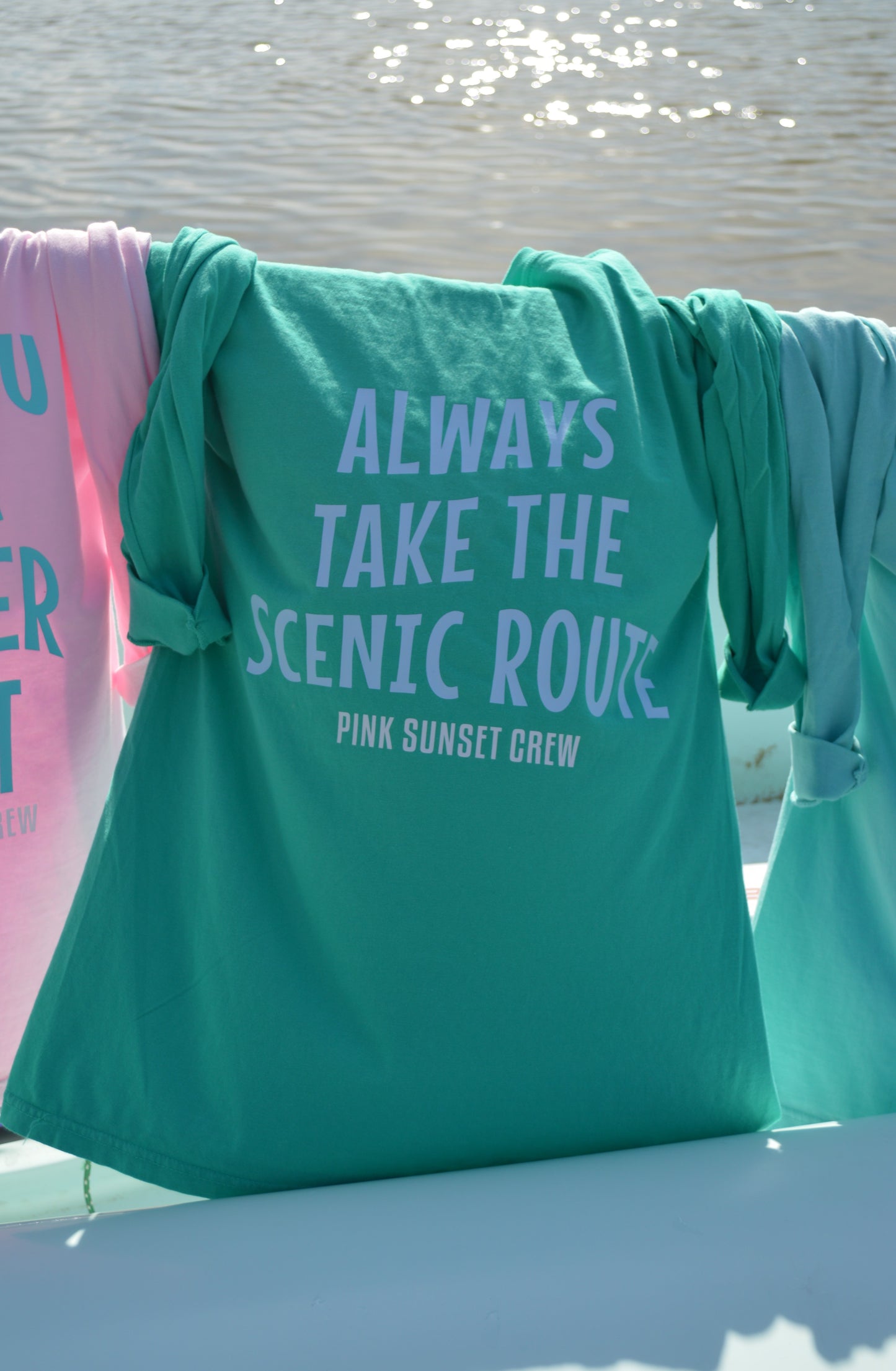 ALWAYS TAKE THE SCENIC ROUTE TEE