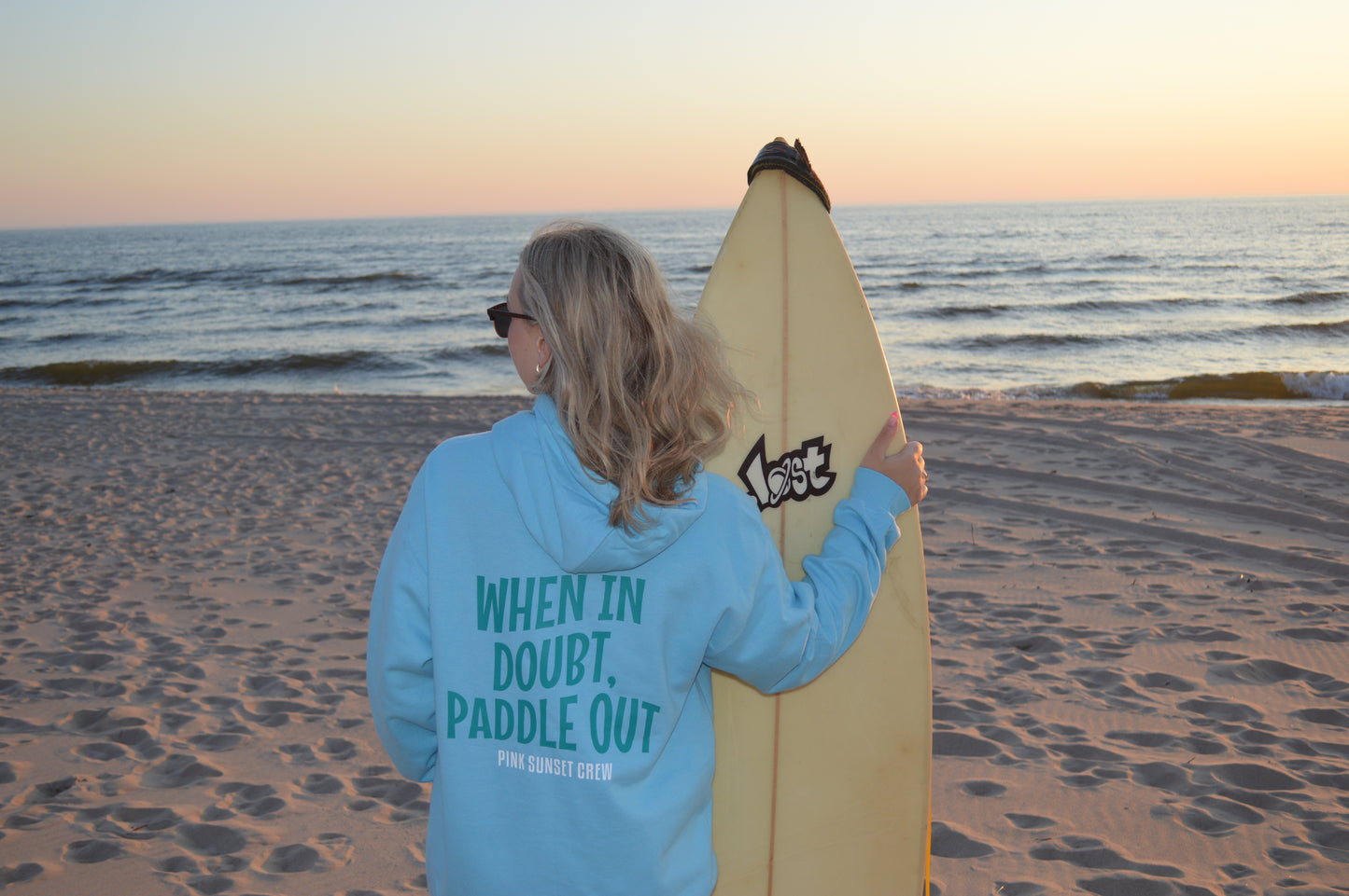 WHEN IN DOUBT, PADDLE OUT HOODIE